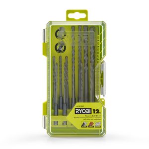 12 PC. MASONRY DRILL BIT SET