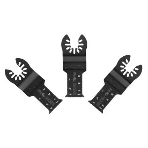 3 PC. WOOD/METAL PLUNGE BLADE SET