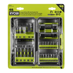 40 PC. IMPACT DRIVE BIT AND SOCKET SET